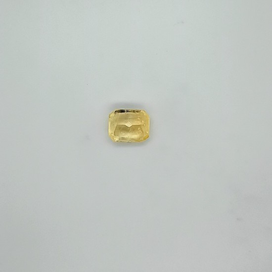 Yellow Sapphire (Pukhraj) 7.62 Ct Good quality Yellow Sapphire (Pukhraj) 7.62 Ct Good quality